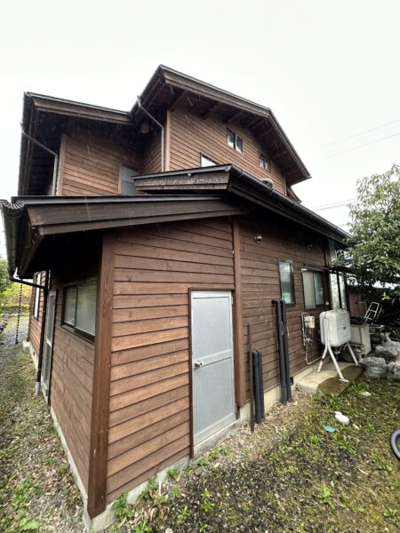 松本市にて外壁塗装・屋根塗装　施工前