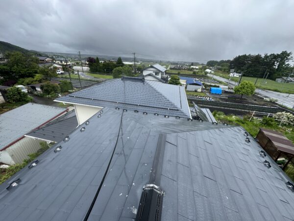 松本市にて屋根塗装　施工前