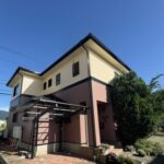 長野県塩尻市にて築17年戸建ての外壁塗装・遮熱塗料による屋根塗装