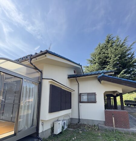 長野県松本市にて外壁塗装工事〈外壁のひび割れ・クラック〉 施工後