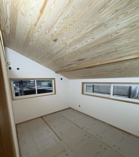 大町市にて室内塗装〈新築工事に伴う内部塗装〉 施工後