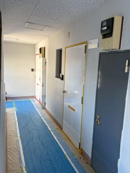 松本市にて築２５年アパート塗装〈外壁・付帯部の色褪せ〉 施工前